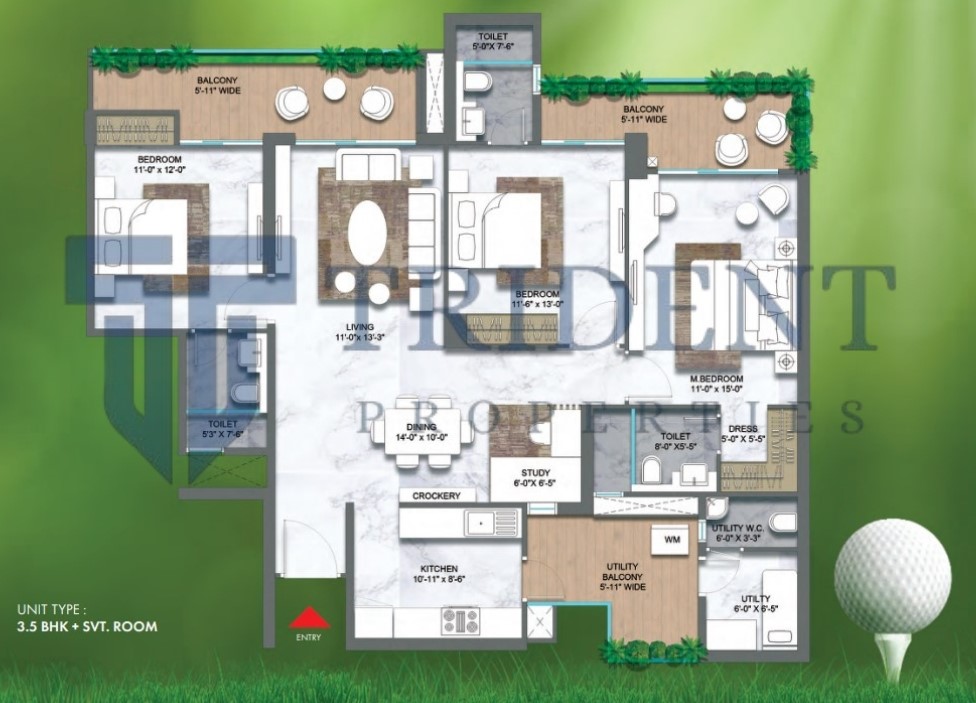 m3m golf hills 3.5bhk