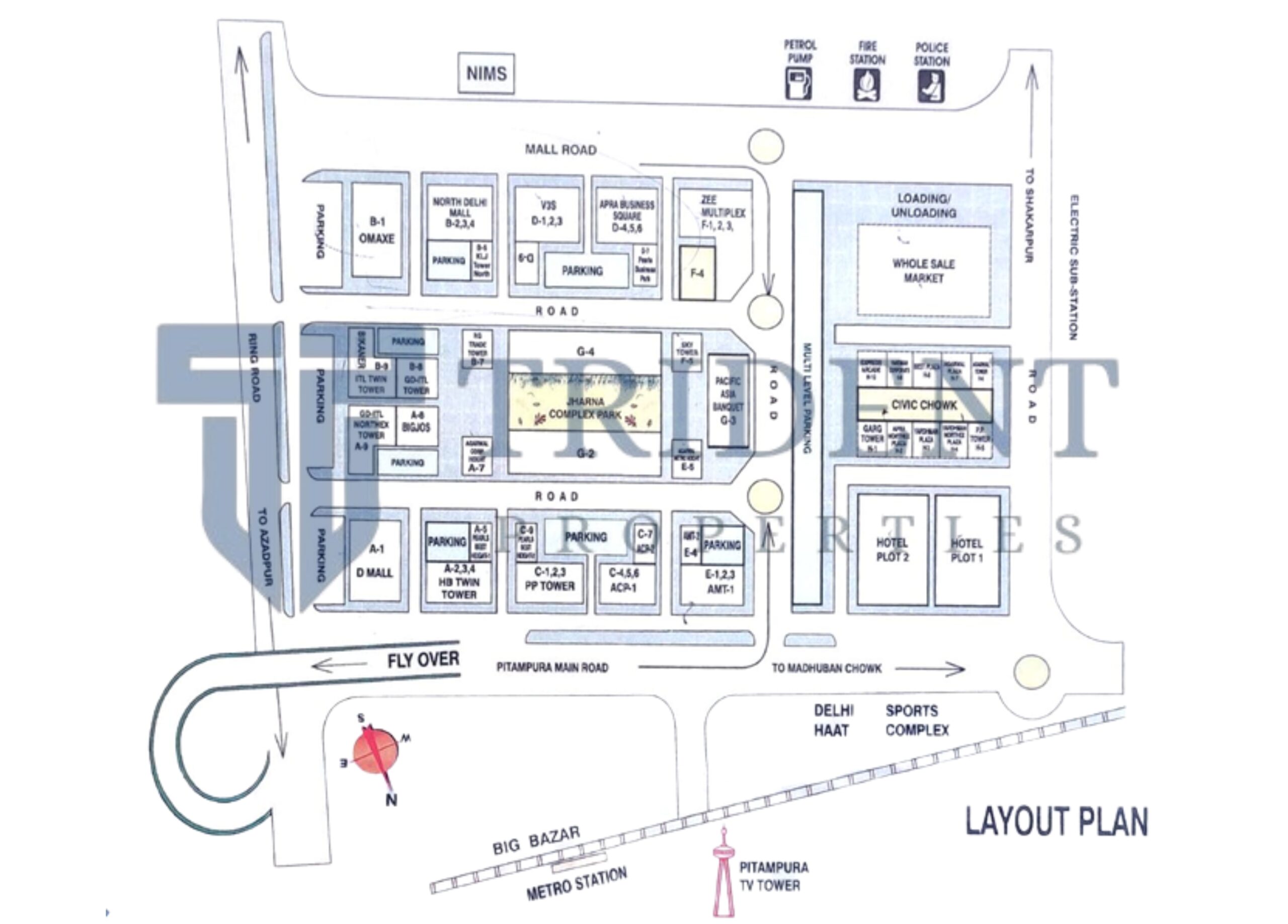 Pearl Best Heights-1 site plan